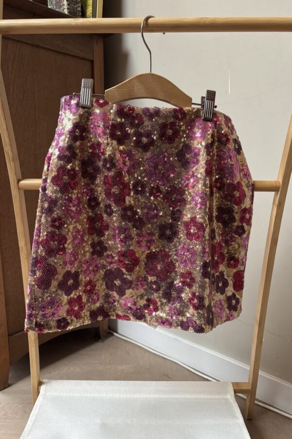 Glitter rok/broekje 122/128