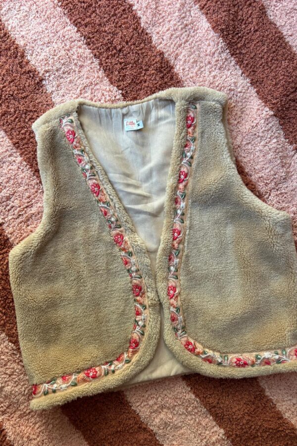 Gilet volwassen peach